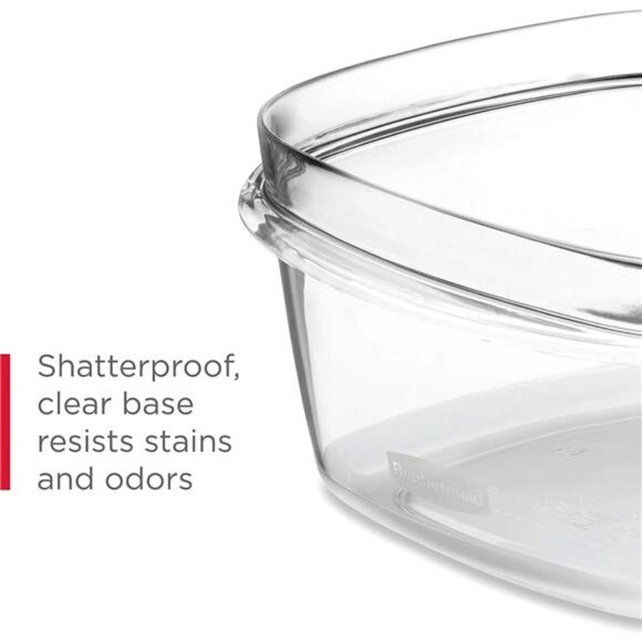 28Piece Clear/Grey Food Storage Containers,Premium Snap Bases,&Various Size Lids - Picture 2 of 7